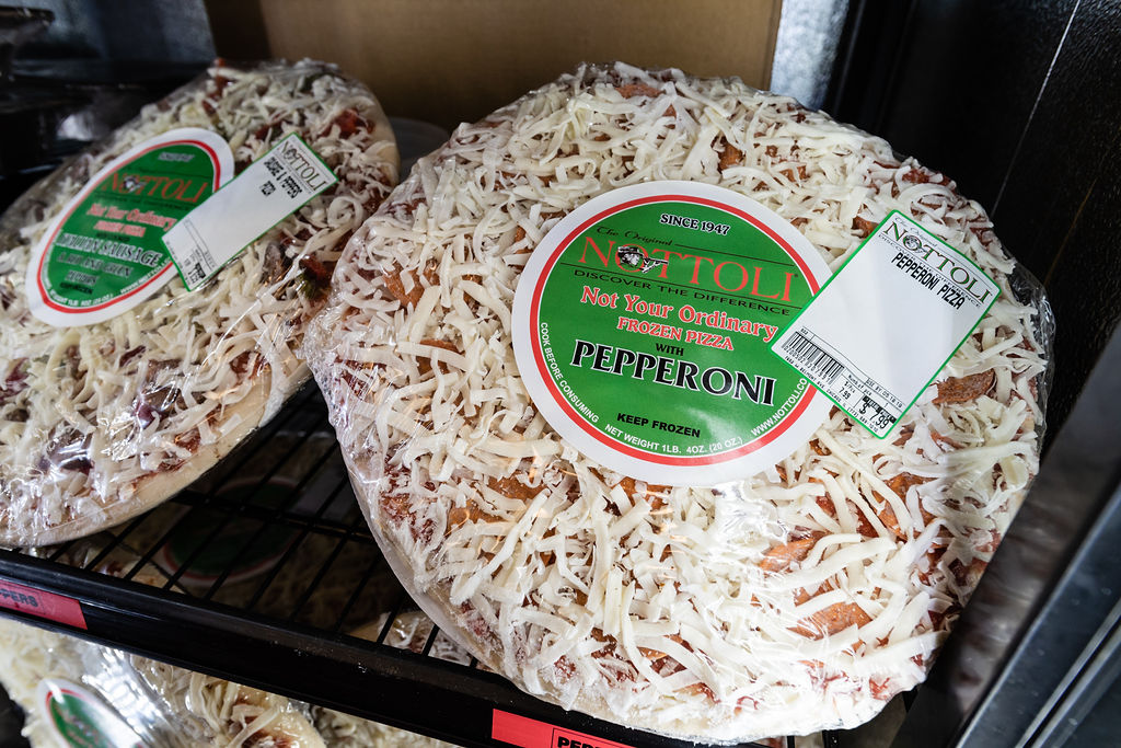 The Original Nottoli & Son, pepperoni pizza, frozen