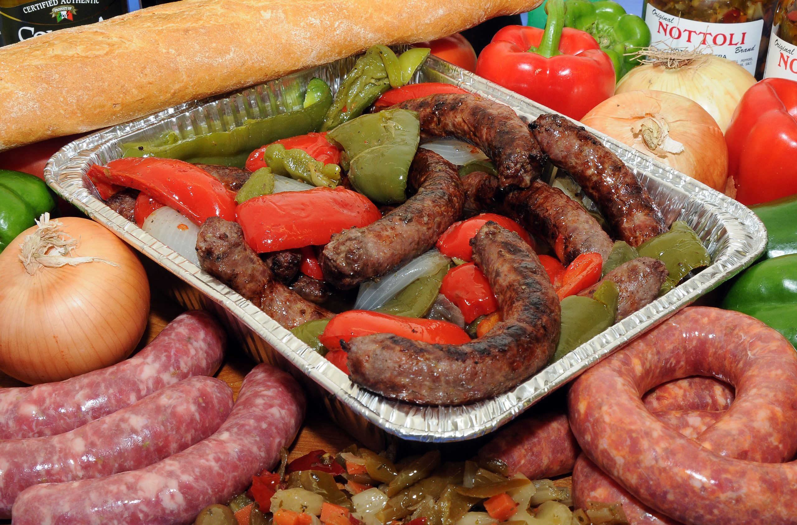 The Original Nottoli & Son, sausage and peppers